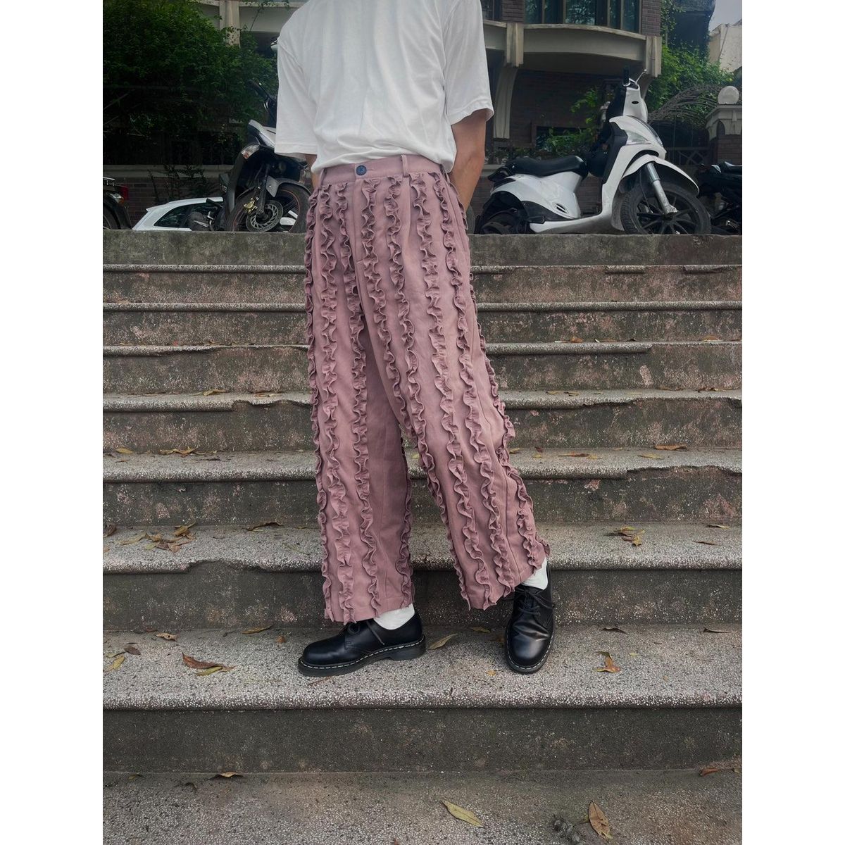 FERN PANTS DUSTY ROSE