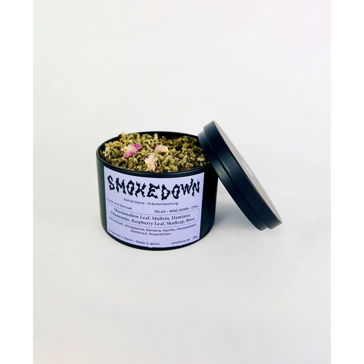 HERBAL BLEND - Smoke Down / Large metal can - 25 gram