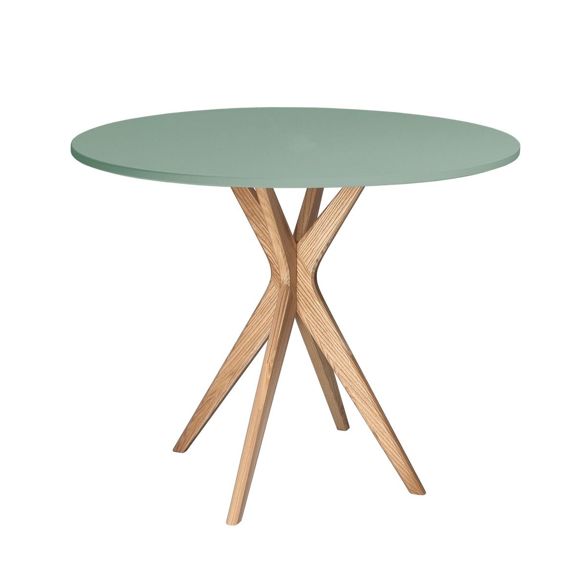 JUBI Rundt spisebord diam. 90cm Sage Green