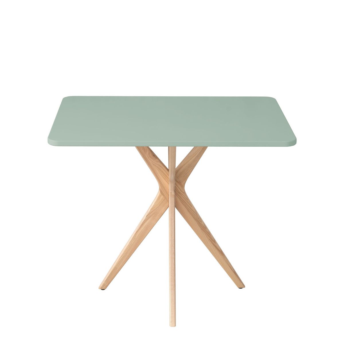 Rektangulært spisebord JUBI 55x80cm Sage Green