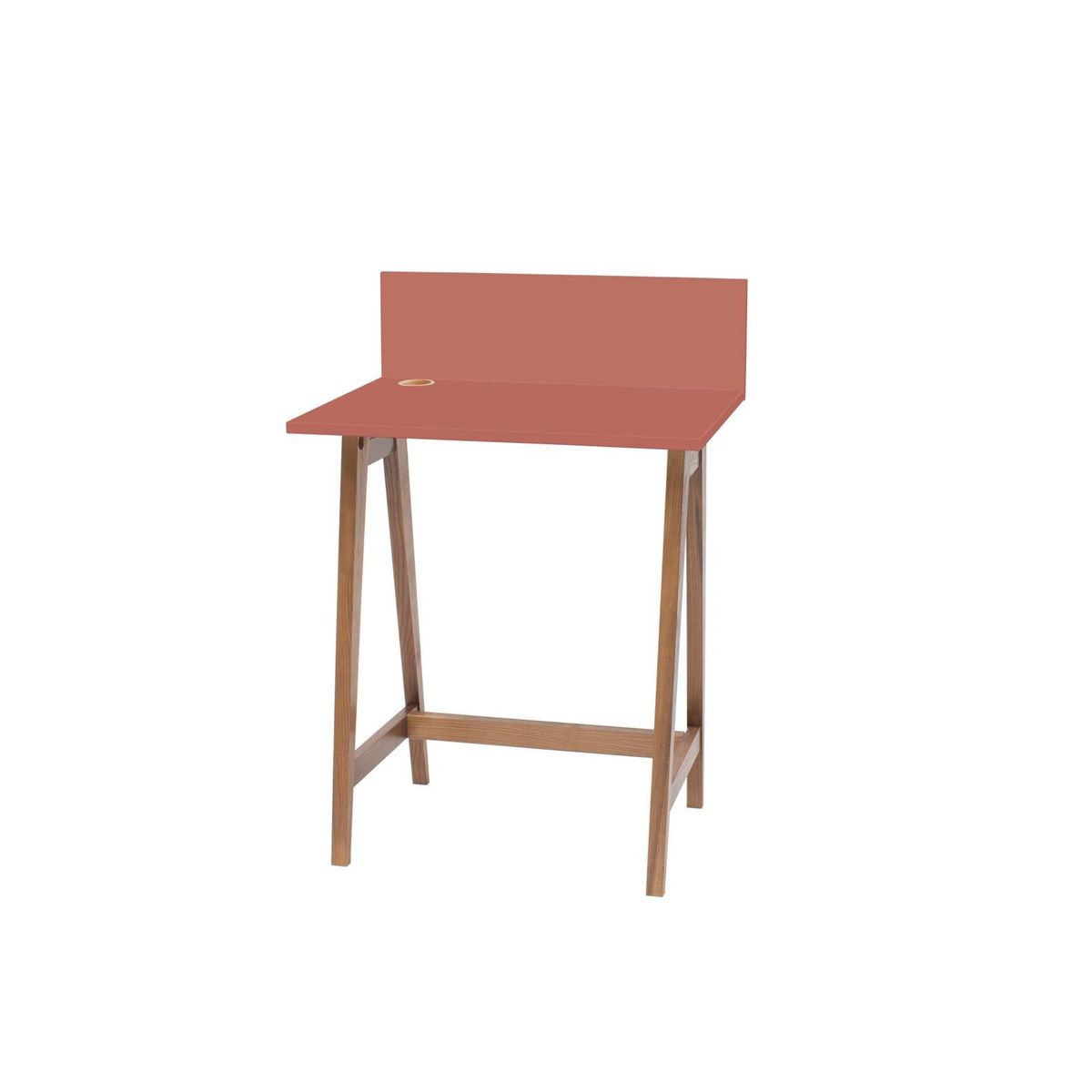 LUKA Skrivebord 65x50cm Eg Antik pink