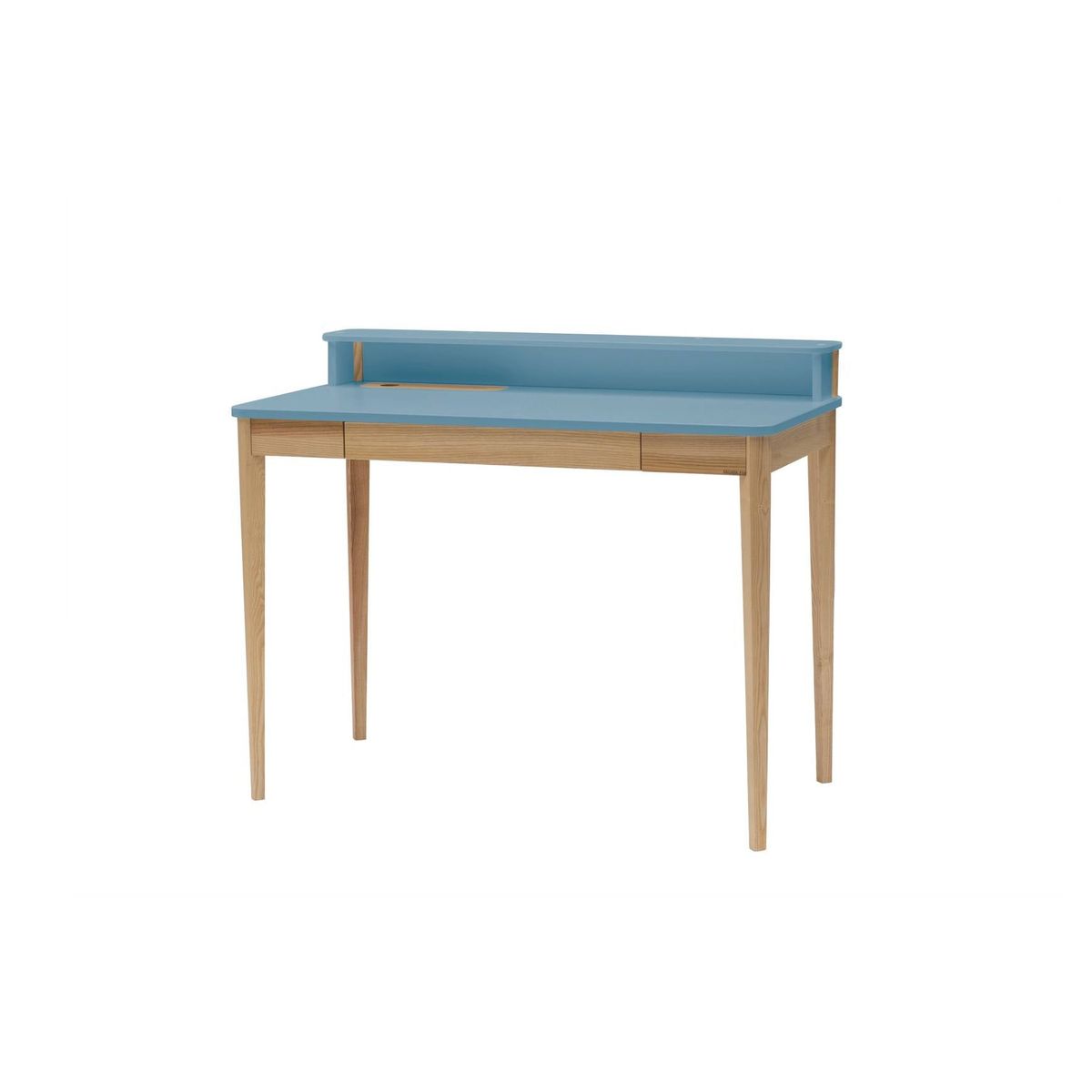 ASHME Skrivebord B 110 x D 56 x H 75 cm - Gentle Blue