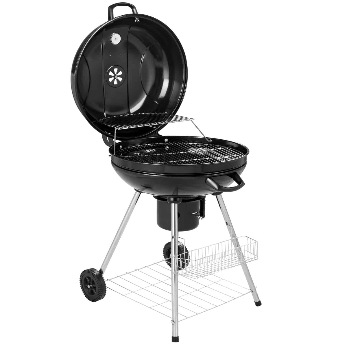 Kuglegrill Sort 90x58x68cm