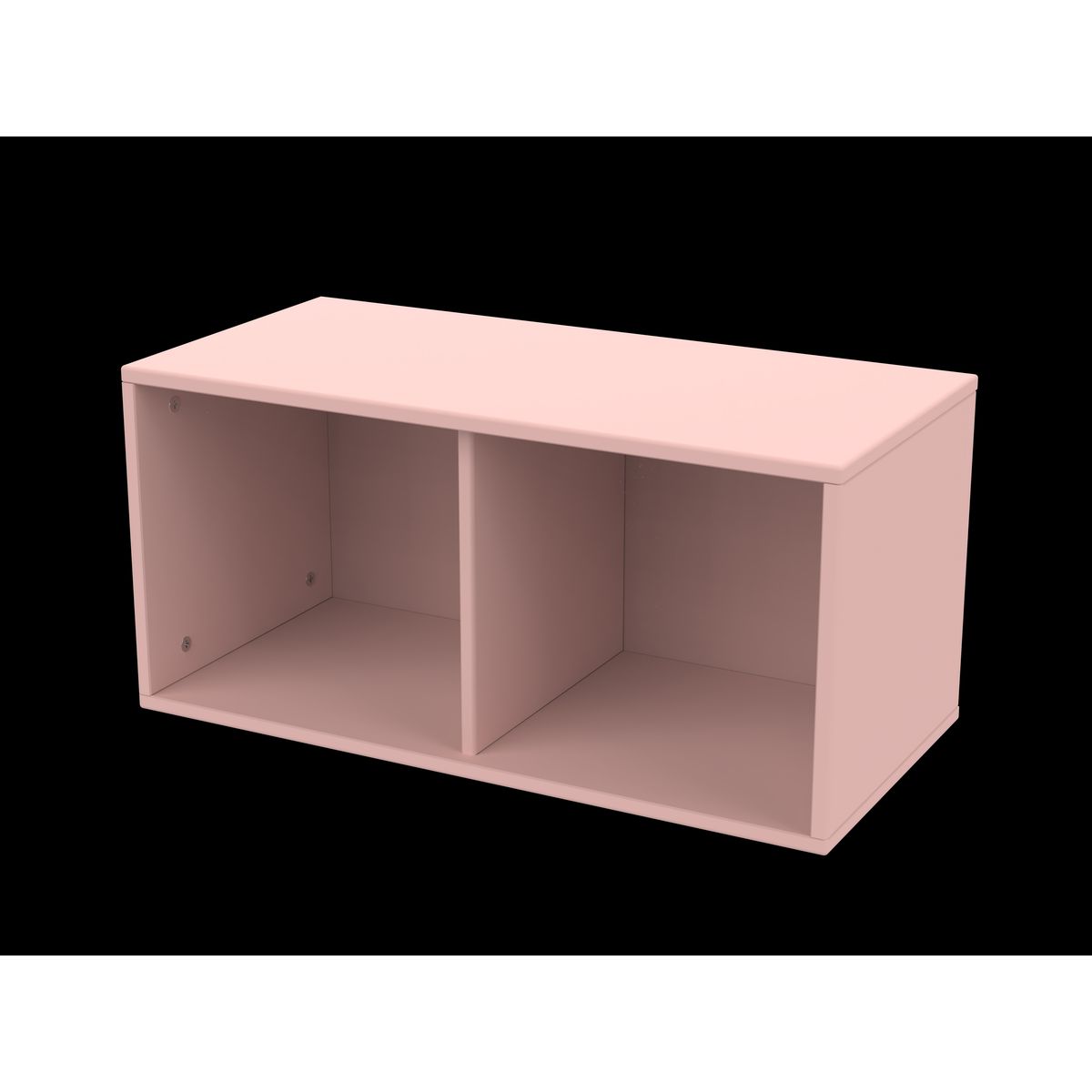 FLEXA ROOMIE Bogkasse, 72 cm, MDF, Blushing Pink 34.5 cm x 72.0 cm Blushing Pink