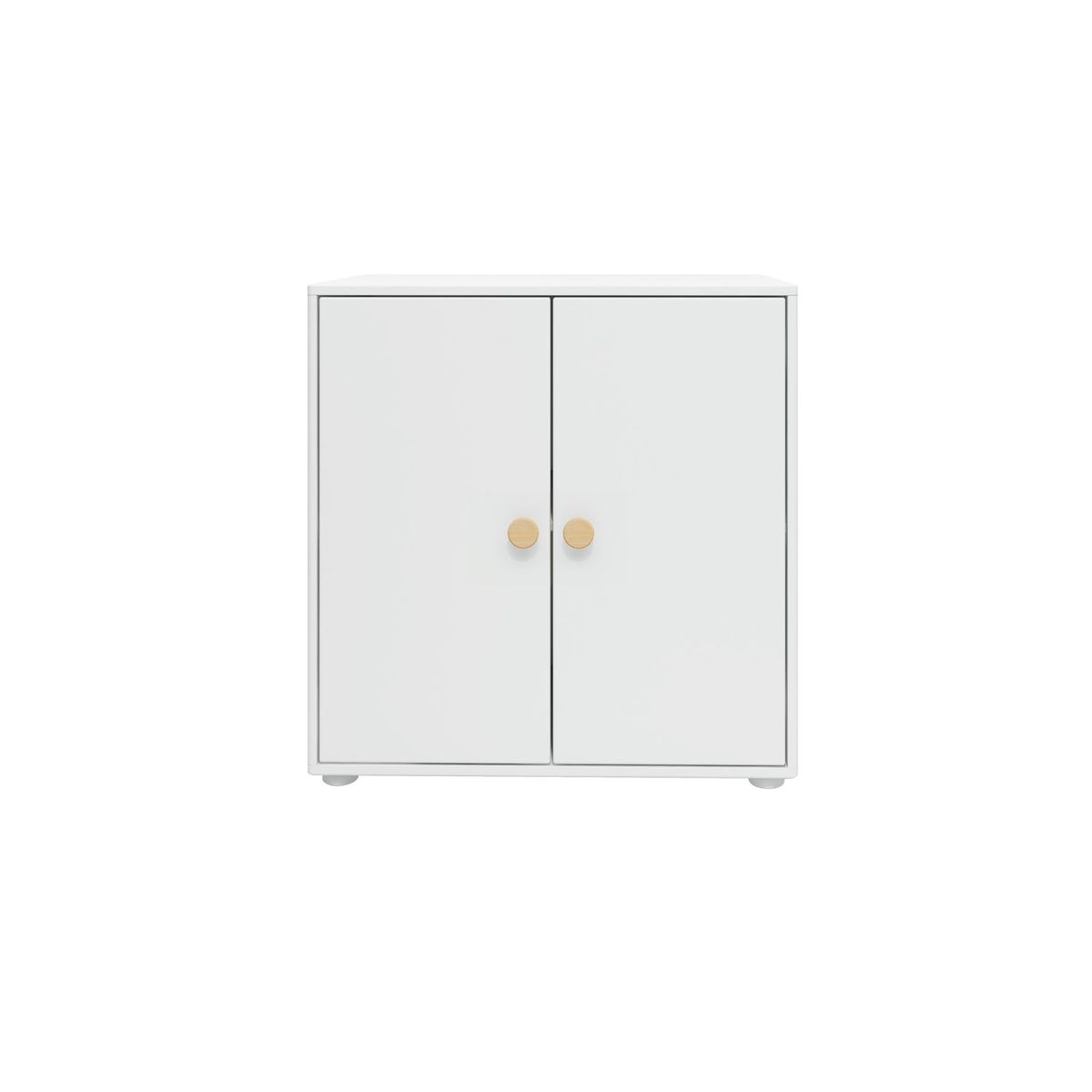 FLEXA Skab, 1 hylde + 2 låger 74.5 cm x 72.0 cm White/Oak