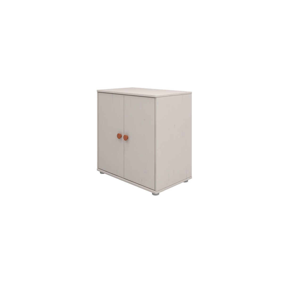 FLEXA Skab 74.5 cm x 72.0 cm Light Blush/Grey Washed Pine