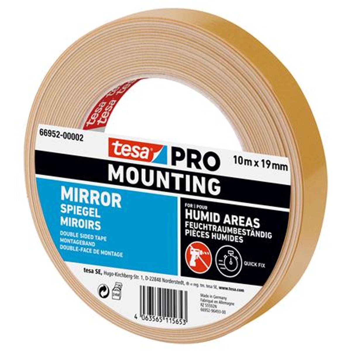 Monteringstape Pro 66952 Spejl 10Mx19Mm