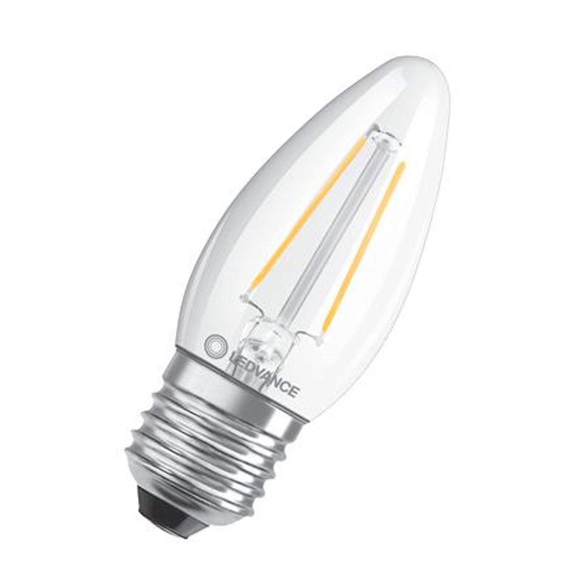 Led Kerte 4,8W/827 (40W) Fil E27 Dæmp