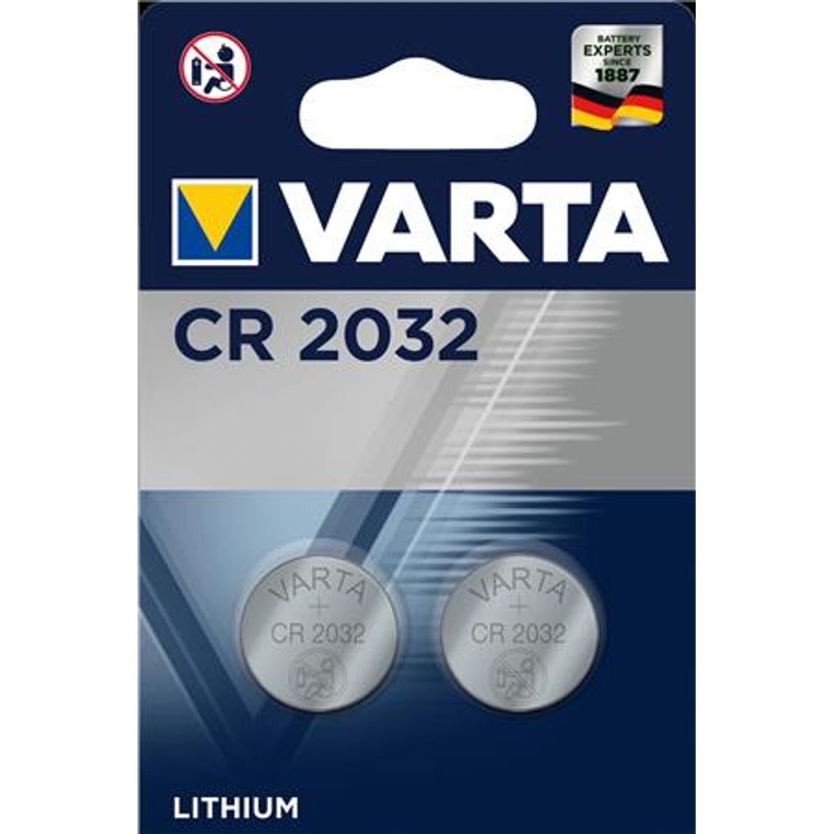 Batteri Lithium Cr2032 2-Pack