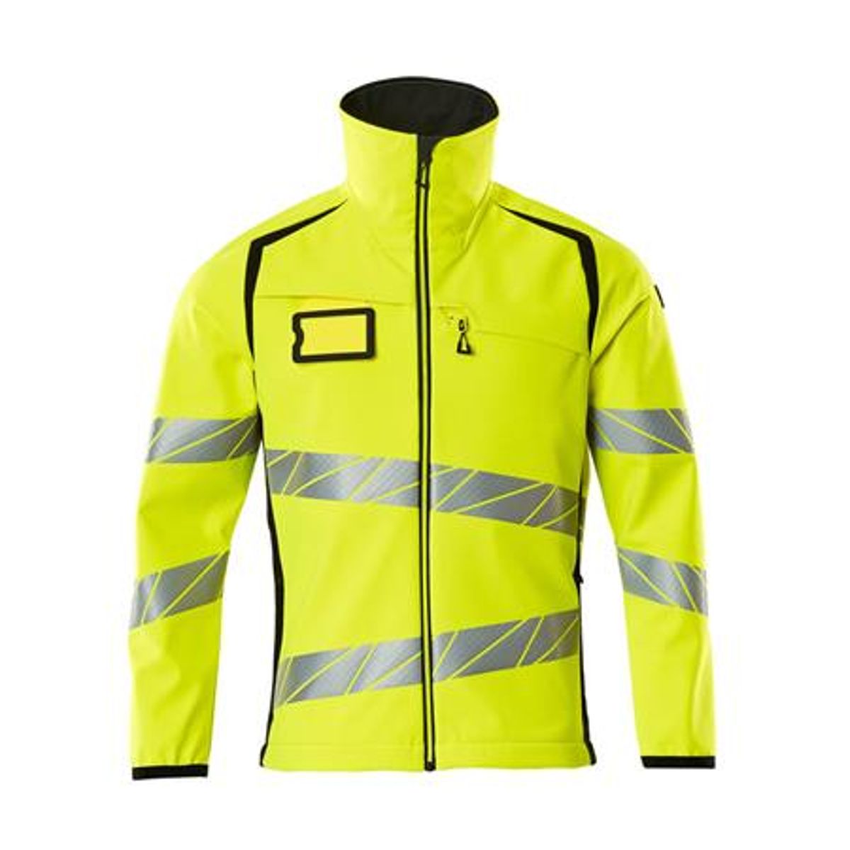 Softshell Hi-Vis Gul/Sort M