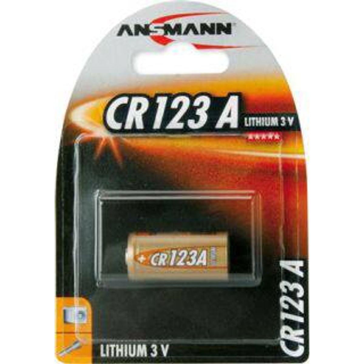 Batteri Cr123A Lithium 1 Stk