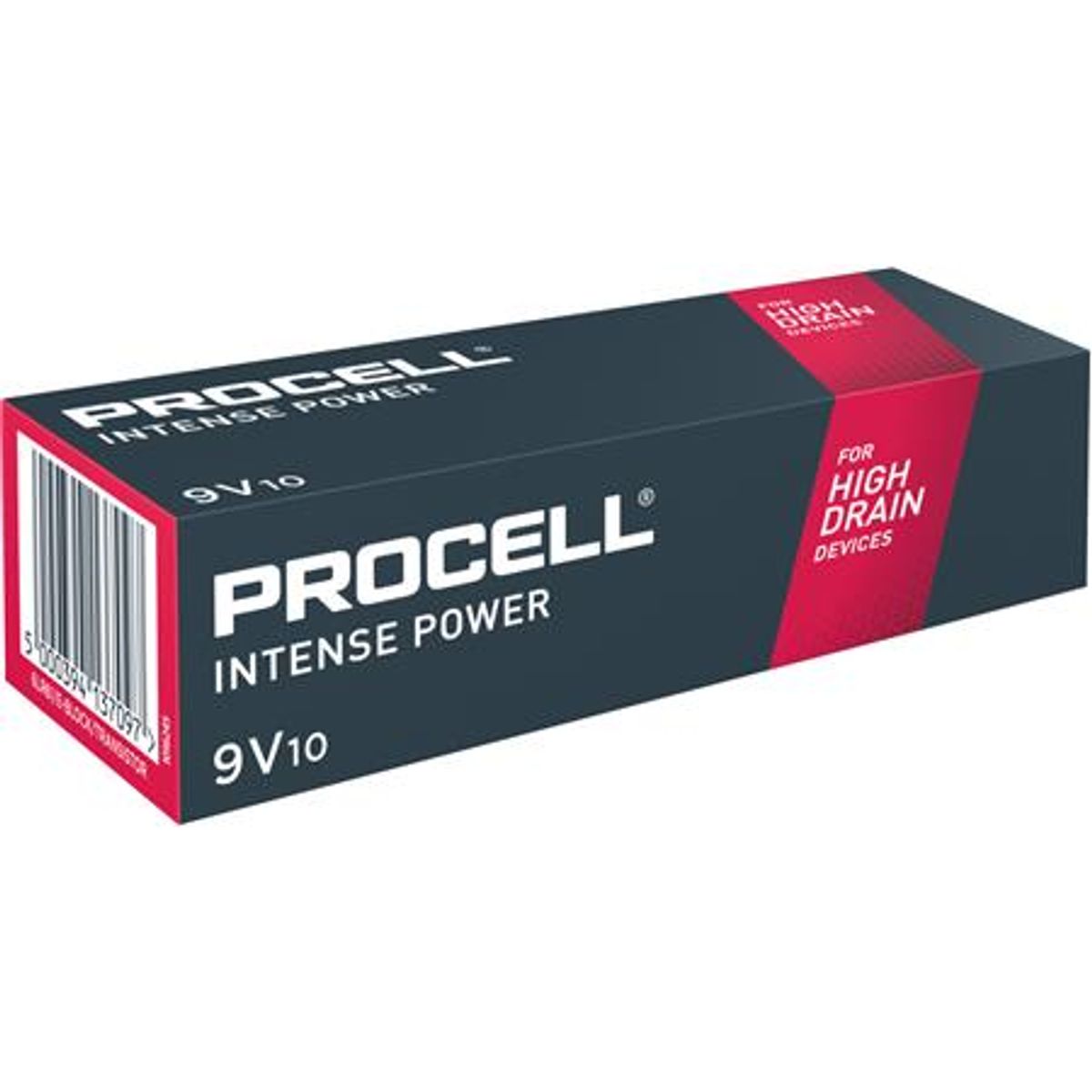 Procell Alkaline Intense 9V 10Ct