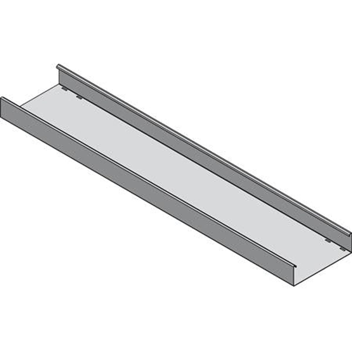 Kabelbakke Kb184 Glat 60Hx300X1Mm Fzs 3M