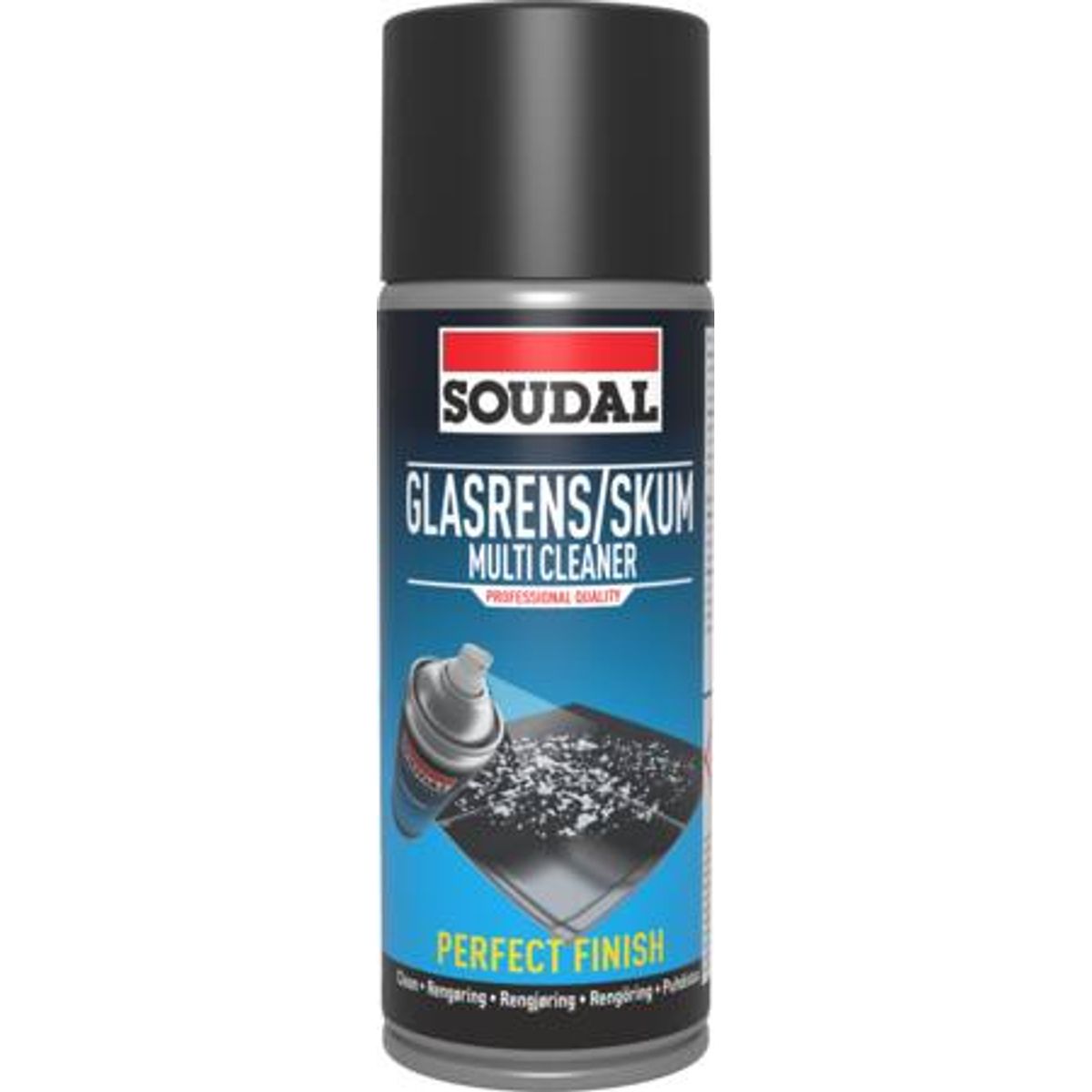 Soudal Glasrens Skum 400Ml