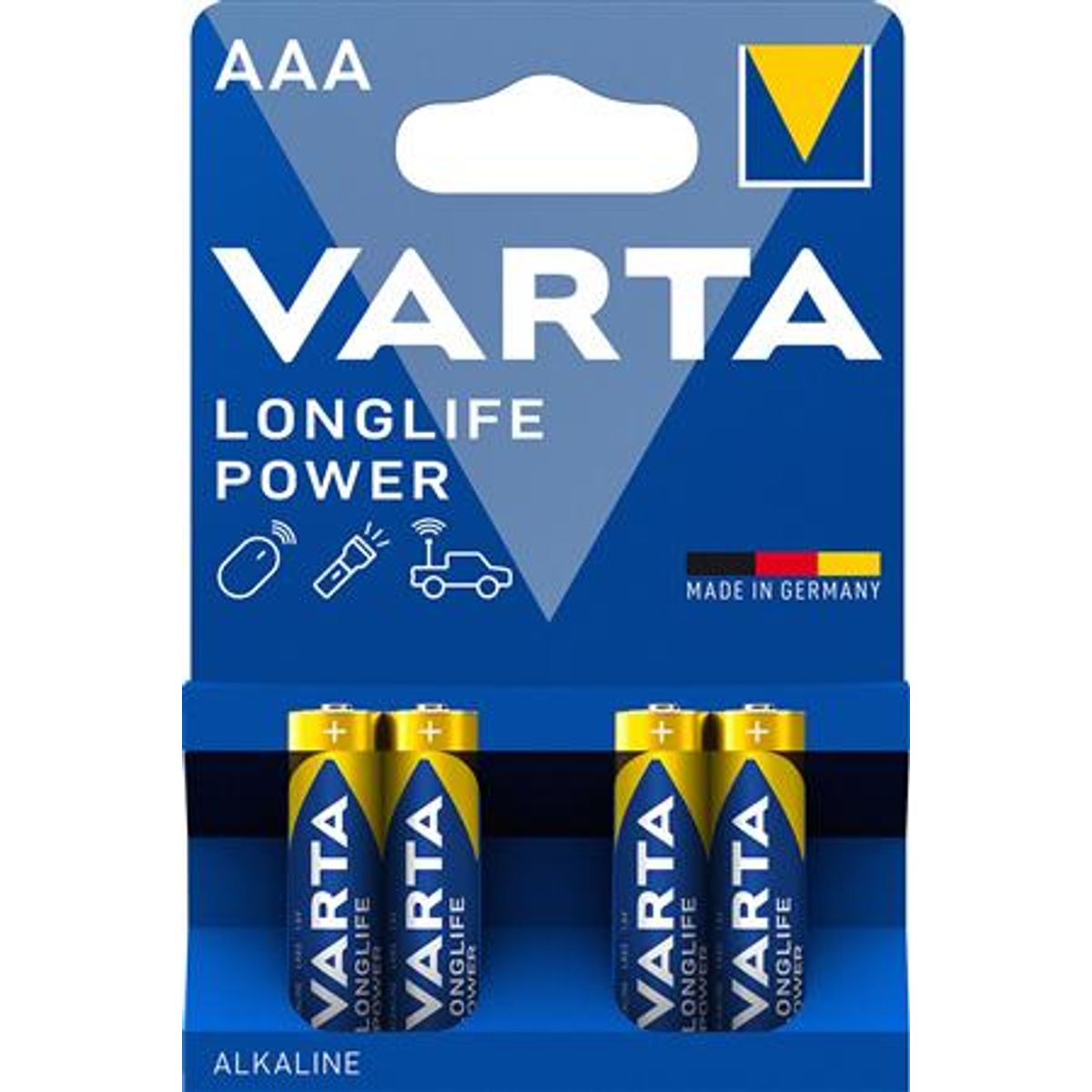 Batteri Longlife Power Lr03 4St/Fp