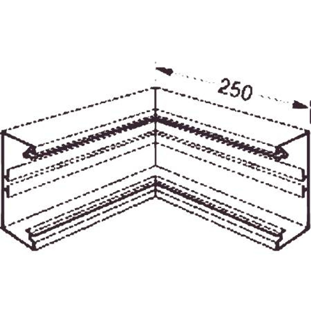 Indvendigt Hjørne Br70170Perl