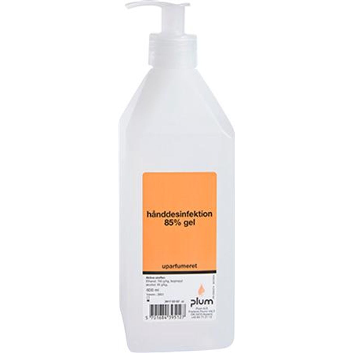 Hånddesinfektion Gel 85% 600Ml