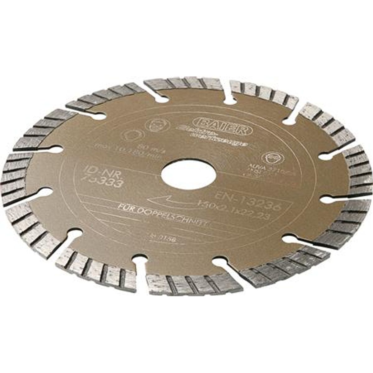 Diamantskive Guld Ø150Mm Turbo