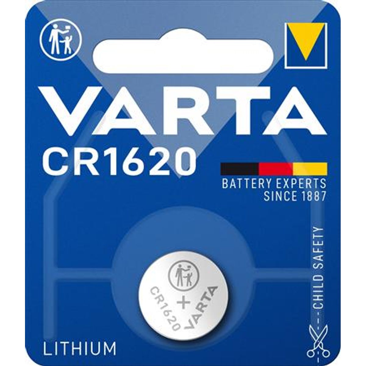 Batteri Cr1620 3,0V 60Mah