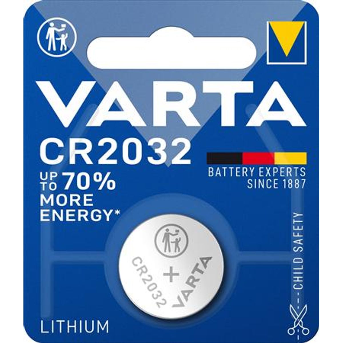 Batteri Cr2032 3,0V 230Mah