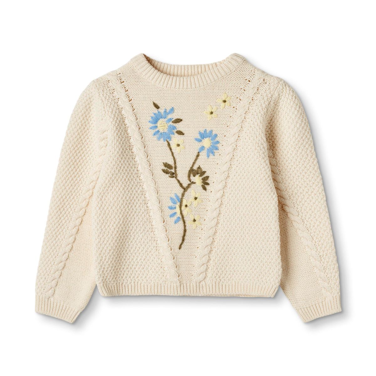 UDSALG - Fliink Pullover Flower - Fliink - Bluser - GladeRollinger.dk