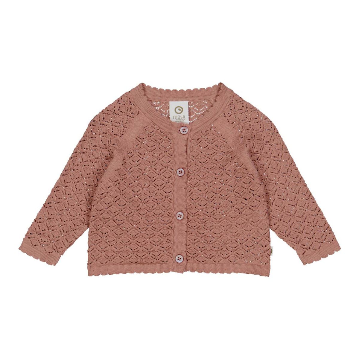 UDSALG - Müsli Strik Cardigan - Müsli - Cardigan - GladeRollinger.dk