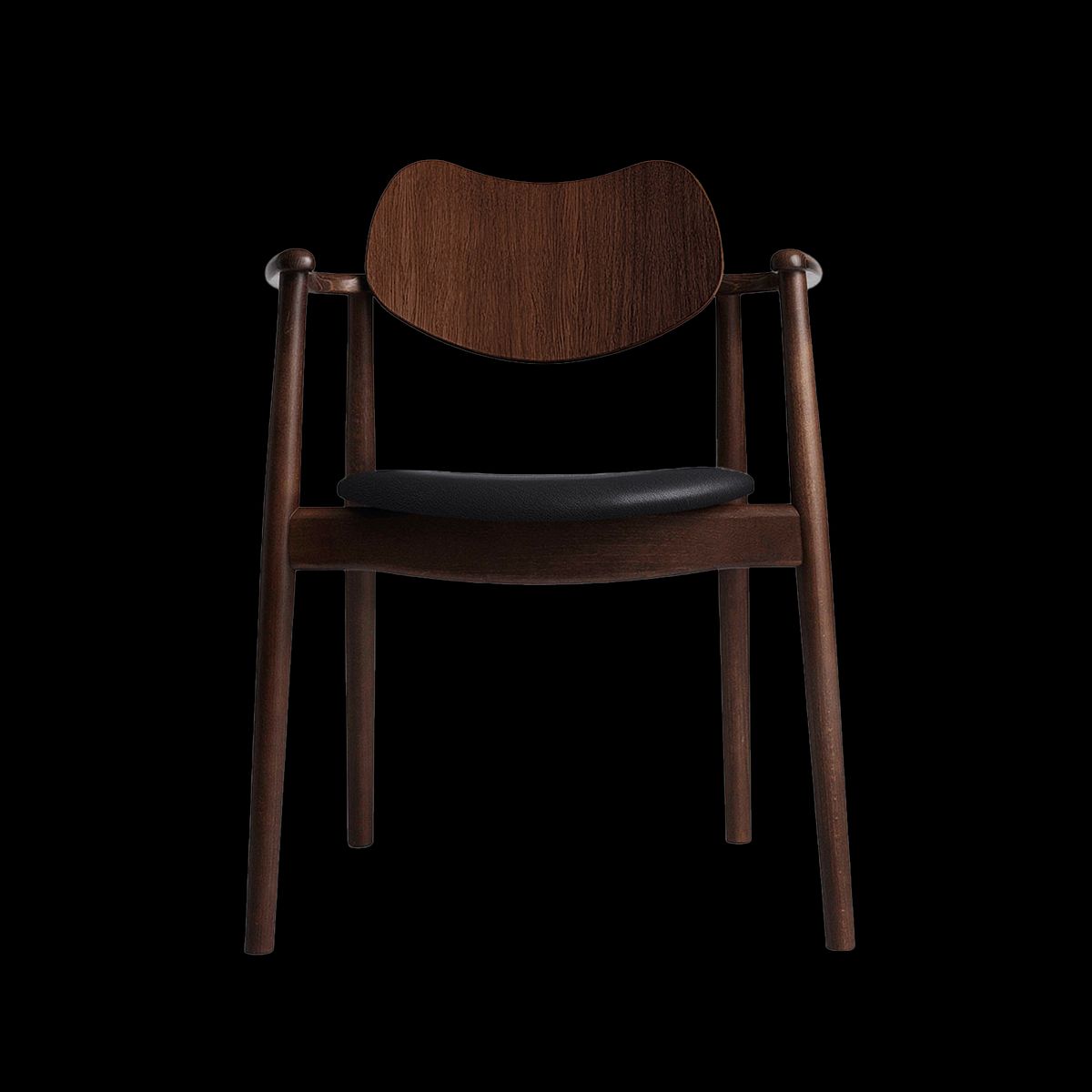 Regatta - Walnut Stained Beech Standard Black