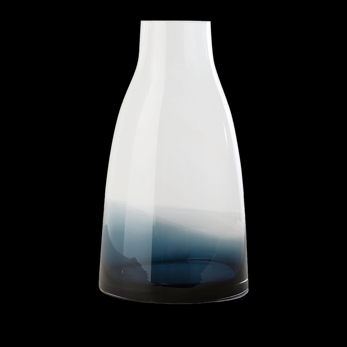 Flower Vase no. 3 - Indigo blue