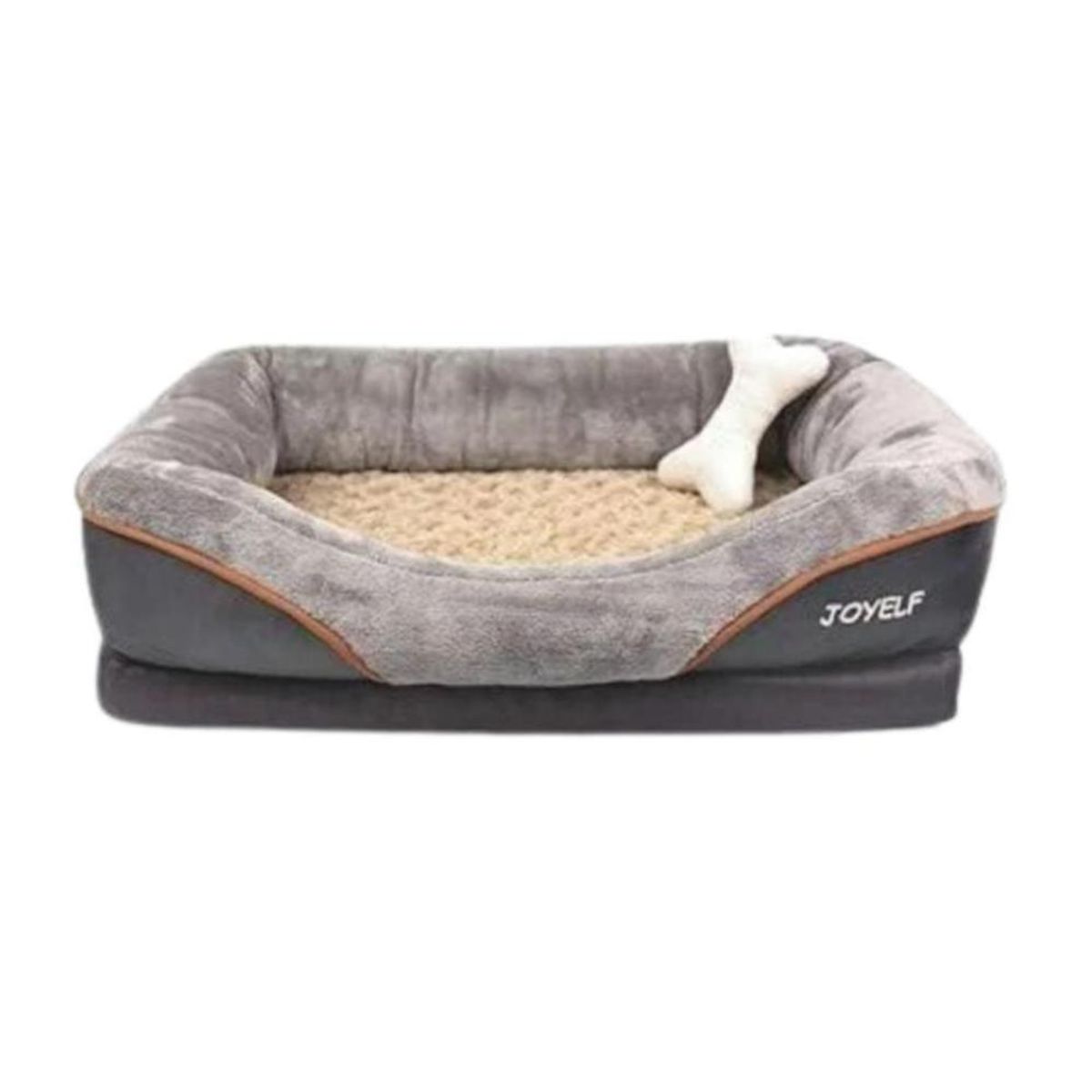 JOYELF Premium ortopædisk hundeseng - S - 68x50x15cm