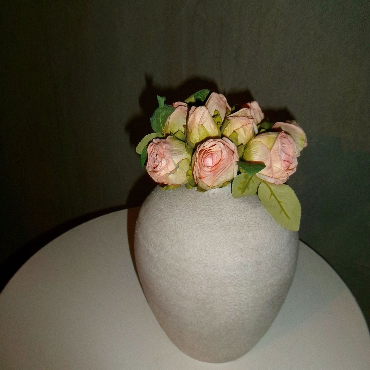 Vintage Rose Buket - Lyserød