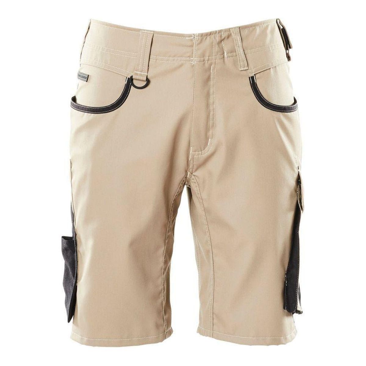 Mascot® Unique Shorts, lav vægt 18349-230 lys kaki/sort