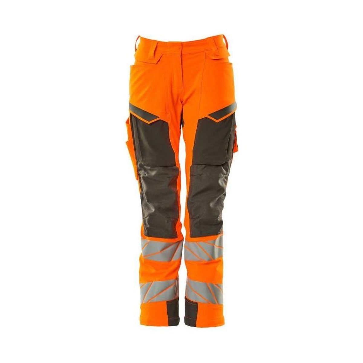 Mascot® Accelerate Safe arbejdsbukser dame pasform DIAMOND,stretch - 19078-511-1418 hi-vis orange /mørk antracit