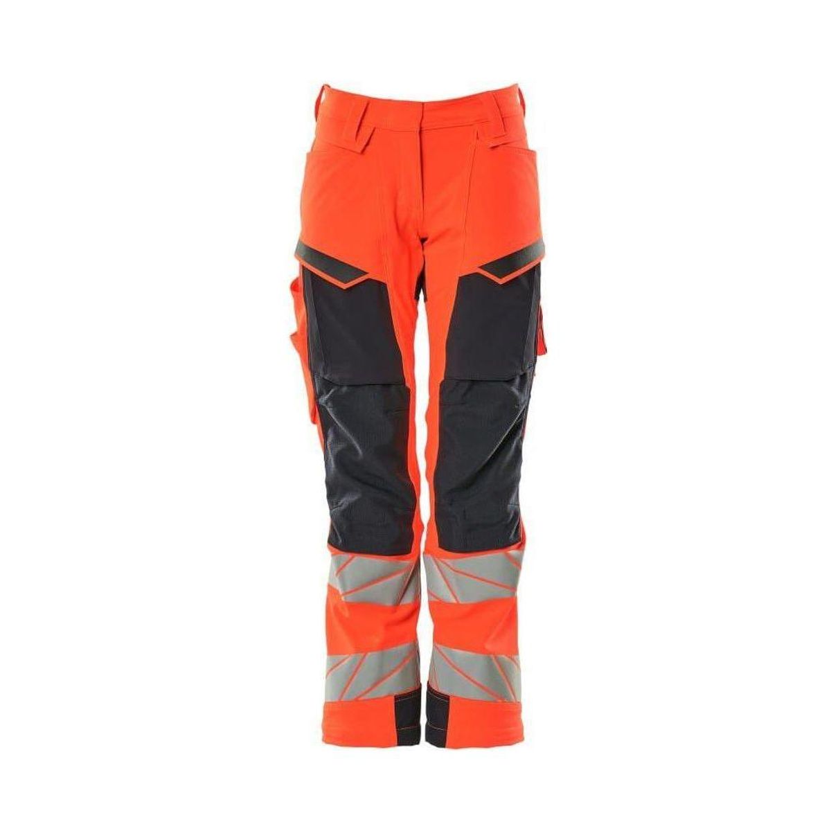 Mascot® Accelerate Safe arbejdsbukser dame pasform DIAMOND,stretch - 19078-511-22210 hi-vis rød/mørk marine