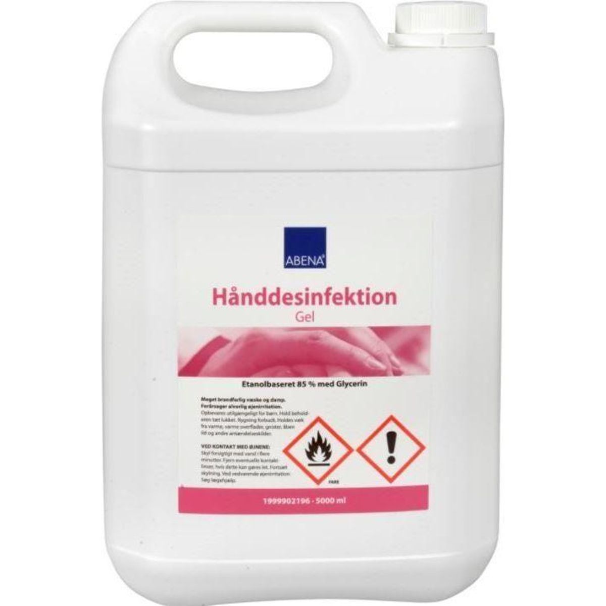 Abena Hånddesinfektionsgel 85 % ethanol 5 liter