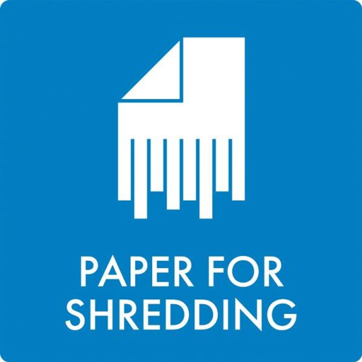 affaldsskilt-paper-for-shredding