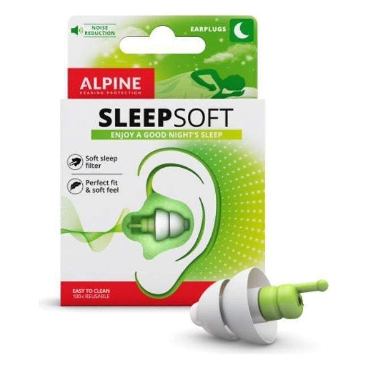 Alpine Sleepsoft minigrip- ørepropper