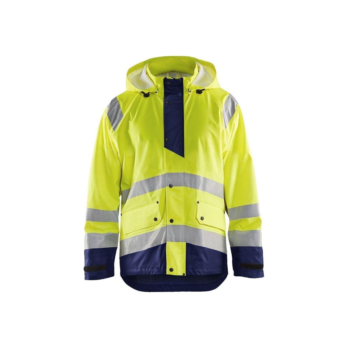 BLÅKLÄDER 4323 High Vis Regnjakke LEVEL 1 Herre