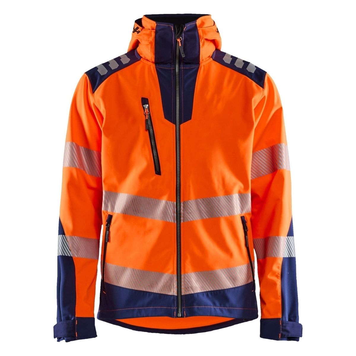 BLÅKLÄDER 4491 High Vis Herre Softshell Jakke