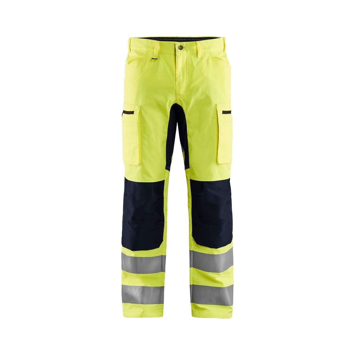 BLÅKLÄDER 1585 High Vis Buks med stretch - High Vis Gul/Sort herre