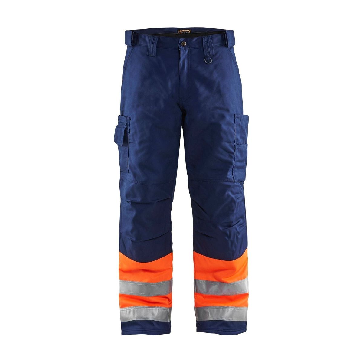 BLÅKLÄDER 1862 High Vis Vinter Buks - High Vis Orange/Marineblå herre