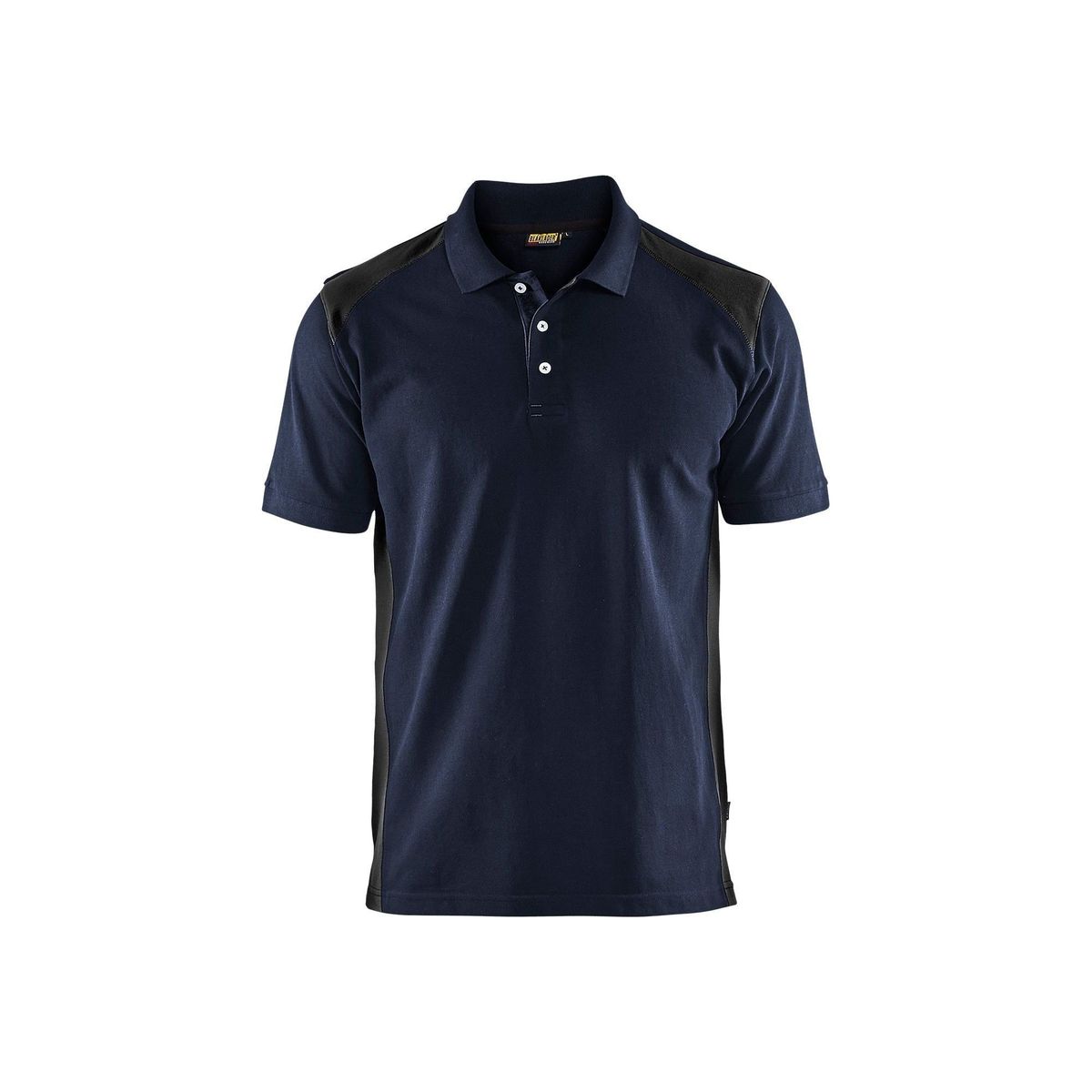 BLÅKLÄDER 3324 Poloshirt - Mørk Marineblå/Sort Herre