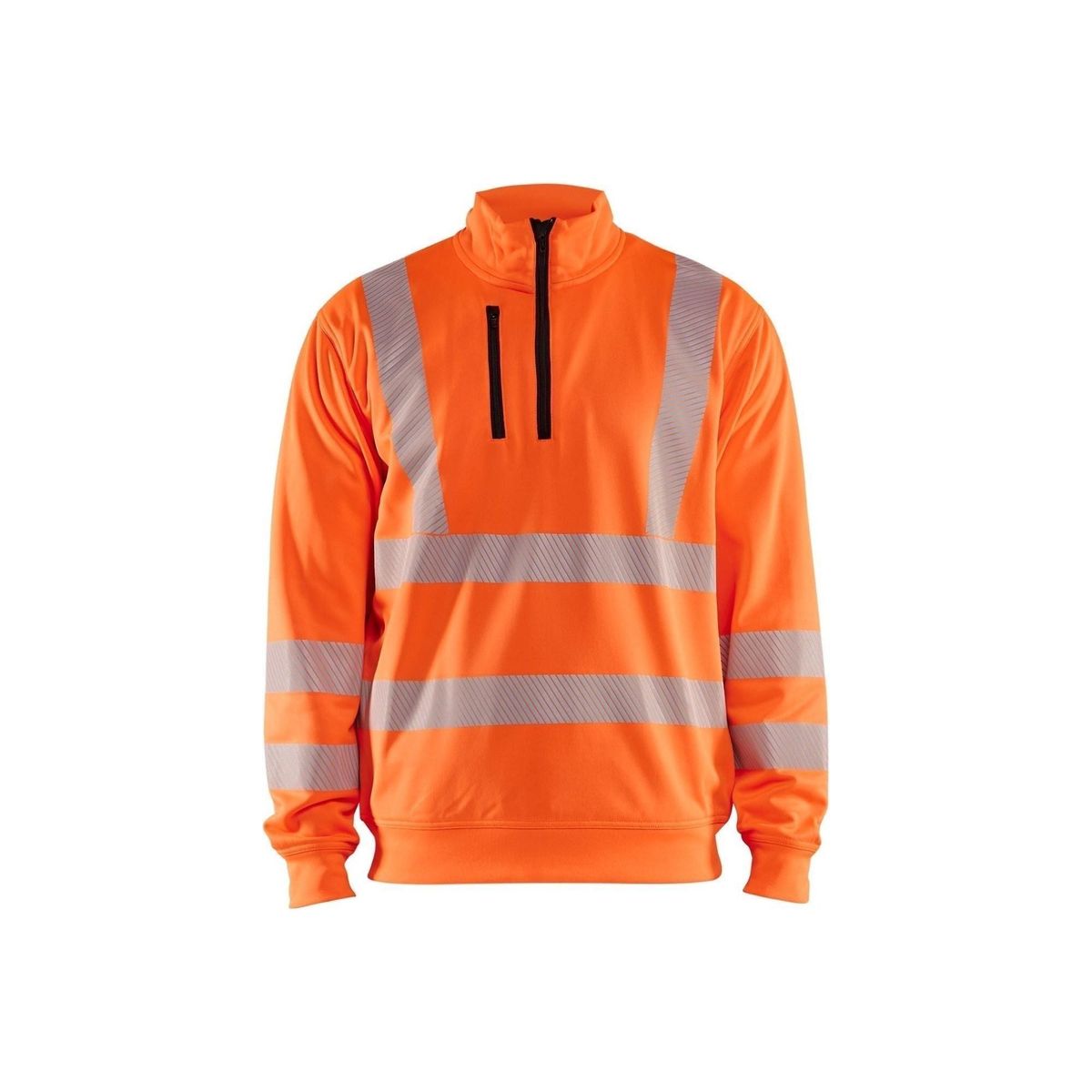 BLÅKLÄDER 3564 High vis Sweatshirt Half zip Herre