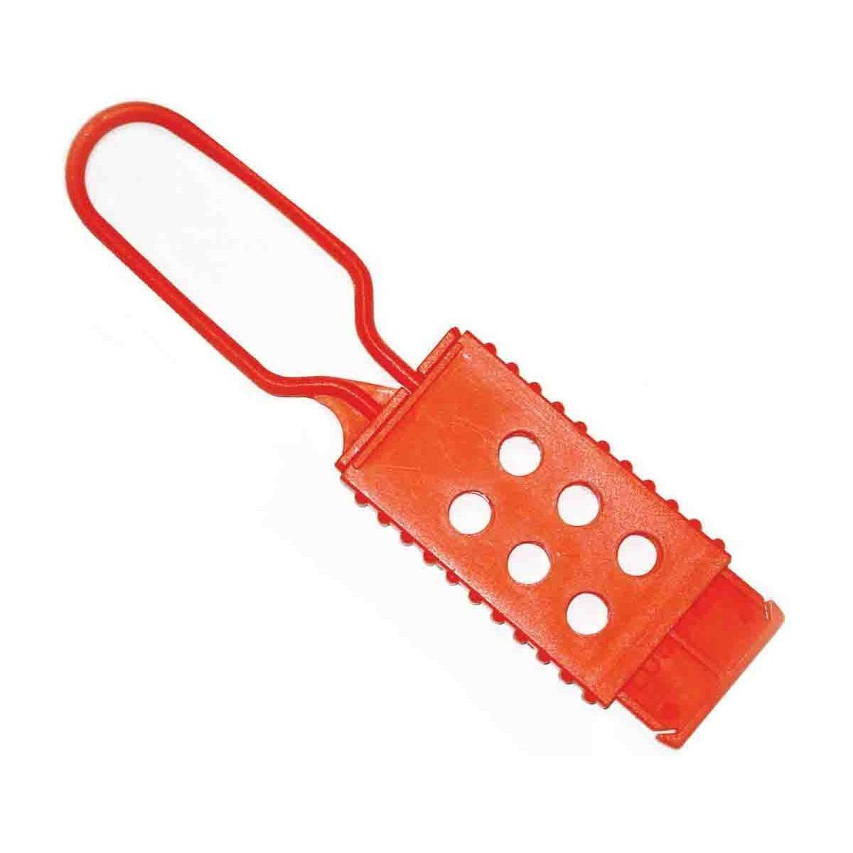 Brady Non Conductive Lockout Hasp, Orange