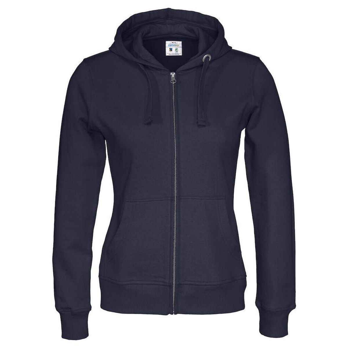 Cottover Full Zip Hood dame 141009