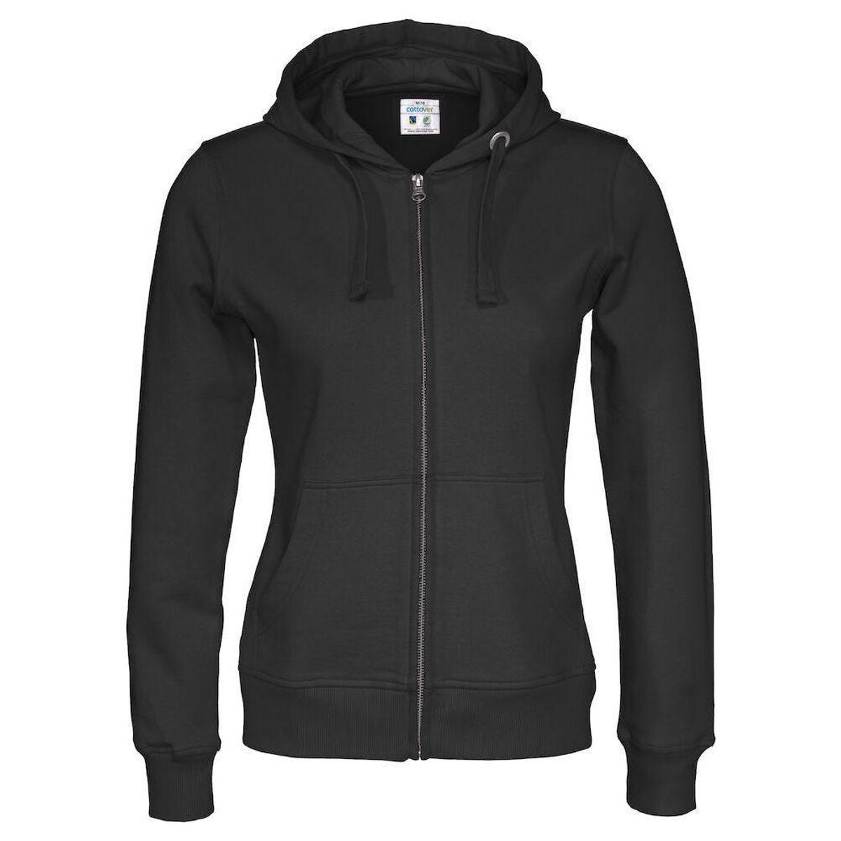 Cottover Full Zip Hood dame 141009