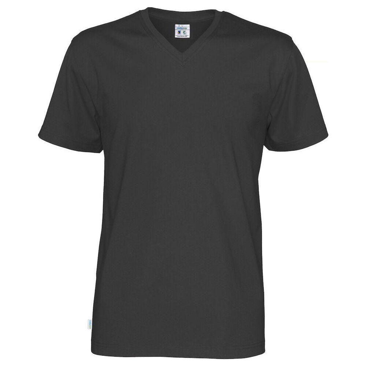 Cottover T-shirt V-hals herre 141022 Black