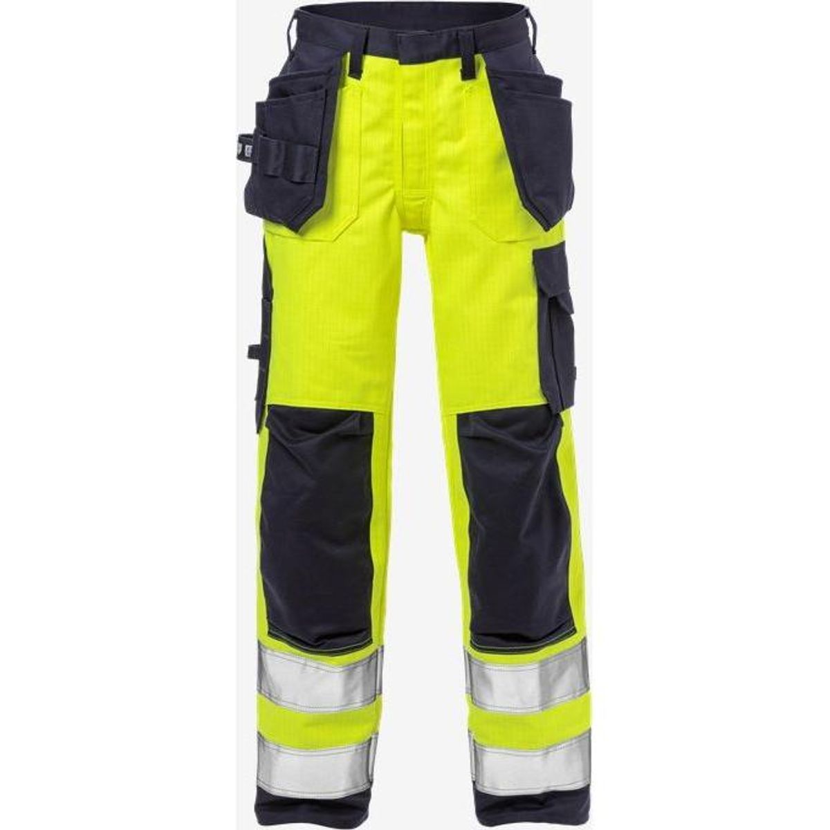 Kansas Flame Hi Vis håndværker buks dame kl. 2 2589