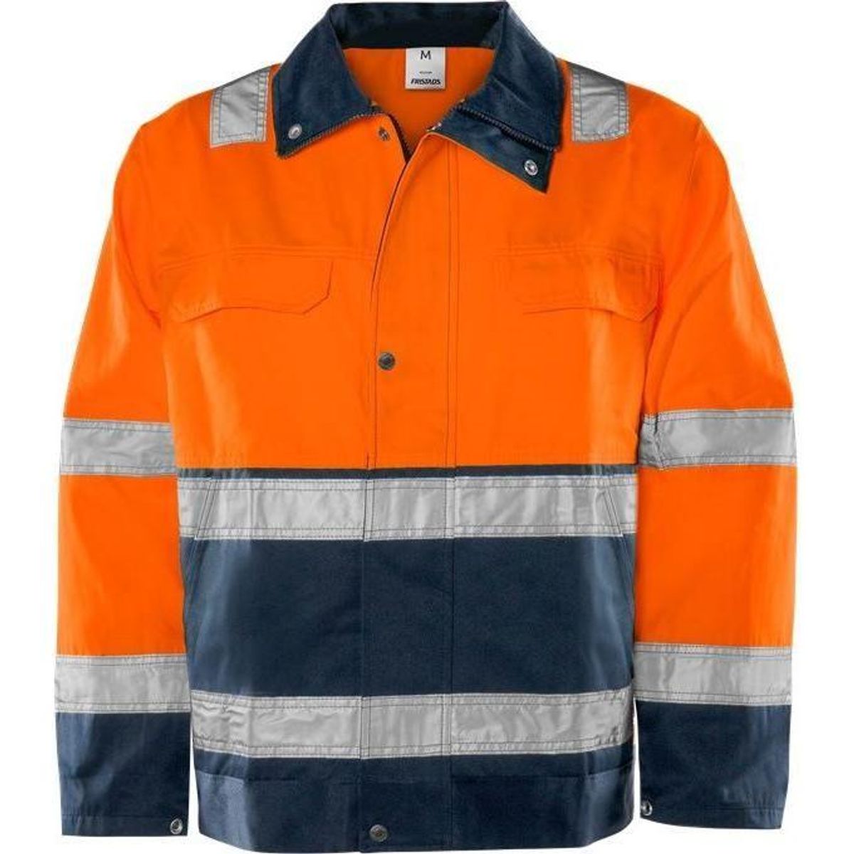 Kansas HI-VIS jakke kl.3 orange/marineblå 100001-271