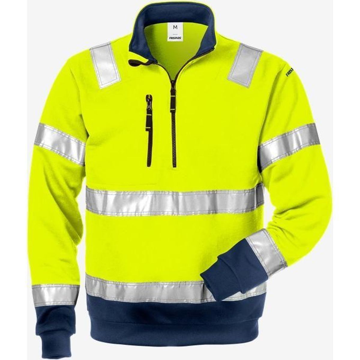 Kansas Hi Vis lynlås sweatshirt kl.3 728