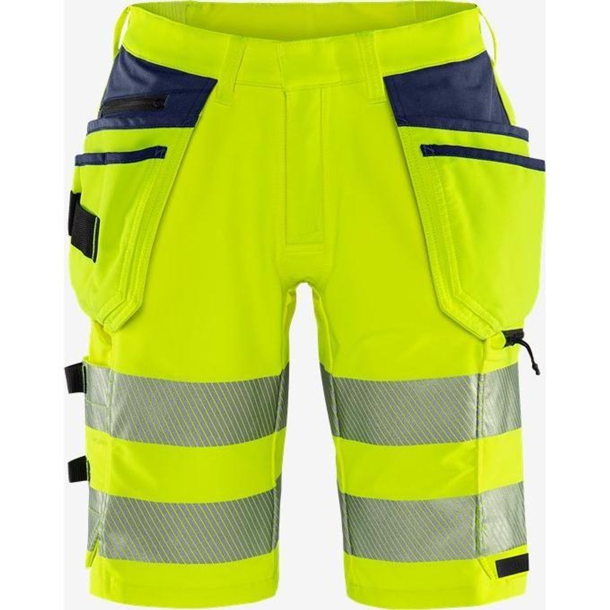 Kansas HIVIS GREEN HÅNDVÆRKER STRETCHSHORTS KLASSE 2 2646 GSTP